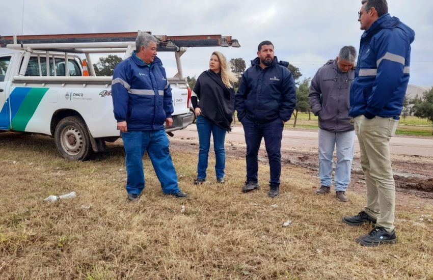 CHACO EN GANCEDO SECHEEP AVANZA CON OBRAS EN BAJA Y MEDIA TENSI N